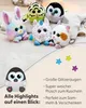 Pinguin Kuscheltier NICI GLUBSCHIS Baby Piffi 15cm schwarz Produktbild-Vorschau 4