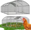 Izrielar výběh 3x6x2m s obloukovou střechou - kovový kurník Náhled obrázku produktu 1