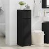 vidaXL Szafka łazienkowa czarna 30,5 x 30 x 101 cm materiał Podgląd zdjęcia produktu 4