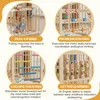 Baby Laufgitter faltbar aus Holz, 140 x 140 x 61 cm, Produktbild-Vorschau 5