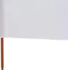vidaXL 5-teiliges Windschutzgewebe 600 x 160 cm Sandweiß Produktbild-Vorschau 4