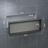VILSTEIN | Duschnische 30x90 cm | Unterputz | Wandnische Produktbild-Vorschau 4