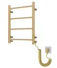 Elektrischer Badheizkörper 50x40 cm Gold Edelstahl timer 3h Produktbild-Vorschau 5