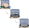 Relaxdays Gepäck Organizer zum Hängen, HBT: 55x44x30 cm, Produktbild-Vorschau 5