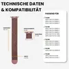 Milanaise Edelstahl Ersatzarmband für Apple Watch 1 2 3 4 5 Produktbild-Vorschau 4
