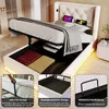 Flieks Polsterbett 90x200cm mit USB & Typ-C, Einzelbett Produktbild-Vorschau 5