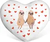 Mr. & Mrs. Panda Sofakissen Faultier Pärchen - Weiß - Produktbild-Vorschau 1