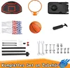 TRMLBE Basketballkorb Outdoor Indoor 1,6-2,1m Basketball Produktbild-Vorschau 3