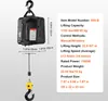 SucceBuy 2-in-1 elektrische Hebewinde, 1100 lbs Kapazität, Produktbild-Vorschau 7