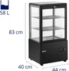 Expondo Royal Catering Chladicí vitrína – 58 l –  – 3 Náhled obrázku produktu 7
