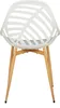 Lot de 4 Chaises - HOME DECO FACTORY - Alameda - Ajourées - Voir les images du produit 3