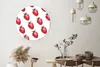 MuchoWow® Rundes Wandbild - Runde Bilder Erdbeere - Obst - Produktbild-Vorschau 2