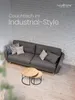 holz4home® Couchtisch 2er-Set MDF Sonoma Eiche I Runder Produktbild-Vorschau 6