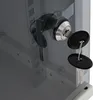 10 Zoll Serverschrank mit 9 Höheneinheiten von HMF mit 300 mm Tiefe in Lichtgrau Produktbild-Vorschau