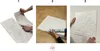 A collage of three images showing how to install wall panels. Produktbild-Vorschau