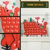 HOMCOM kalendarz adwentowy do wypełnienia 24 szufladek Podgląd zdjęcia produktu 5