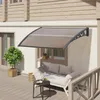 Vordach 80x120cm für die Haustür und Terrasse Überdachung Produktbild-Vorschau 1