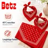 Betz 3 Stück XXL Nickitücher Größe 70x70 cm Hexentücher Produktbild-Vorschau 6