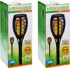 Zestaw 2 Lamp Solarnych Led Pochodnia Efekt Płomień Ogień Podgląd zdjęcia produktu 9