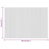 Design Teppich Rechteckig Braun 70x100 cm Bambus, Produktbild-Vorschau 8