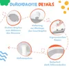 moovkee Babybadewanne mit Gestell 80cm Grau Faltbar mit Produktbild-Vorschau 6