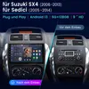 Autoradio DAB+ CarPlay Android 15 pour Suzuki SX4 et Fiat Voir les images du produit 2