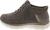 A side view of a brown Skechers slip-in winter boot. Náhled obrázku produktu