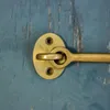 Messing patinierter Sturmhaken - 30 cm Produktbild-Vorschau 3