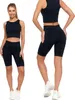 Schwarze Radlerhose Damen Push-Up Leggings Hohe Taille Produktbild-Vorschau 11