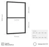 LAMO MANUFAKTUR Support pour plan de travail de salle de Voir les images du produit 4