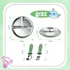 Ensemble de couverts pour bébé en acier inoxydable, Voir les images du produit 2