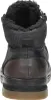 The back view of a black and brown boot. Podgląd zdjęcia produktu