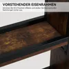Puluomis étagère murale avec éclairage RGB 120cm MDF Voir les images du produit 9