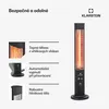 Klarstein Infračervený ohřívač, ohřívač do interiéru, volně Náhled obrázku produktu 5