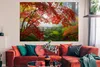 MuchoWow® Poster Japanischer Ahorn - Bäume - Brücke - Natur Produktbild-Vorschau 2