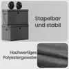 SONGMICS Aufbewahrungsboxen 3er-Set, Ordnungsbox, stapelbar Produktbild-Vorschau 6
