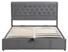 Letto imbottito con contenitore, dimensioni 180x200 cm, Anteprima dell’immagine prodotto 9