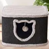 Katzenhöhle Katzenbett Katzenhaus Sisal Schwarz zooprinz | Produktbild-Vorschau 1