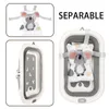 Baignoire pour bébé Pliable avec thermomètre et coussin de Voir les images du produit 5
