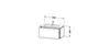Duravit L-Cube bâti-support de lavabo suspendu, Compact, 1 Voir les images du produit 2