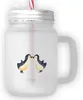 Mr. & Mrs. Panda Glas Pinguin Liebe - Transparent - Produktbild-Vorschau 1