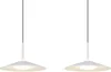 Globo Lighting Hängeleuchte Metall weiß matt, LED Produktbild-Vorschau 3