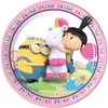 Minions Einhorn - Kindergeburtstags-Set (73-teilig) Teller Produktbild-Vorschau 4
