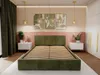 A bedroom scene featuring a bed frame. Produktbild-Vorschau