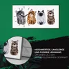 Leinwand Uhr Küche Wohnzimmer Bild Geräuschlos 60x30 Malen Produktbild-Vorschau 5