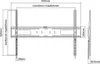 Goobay Support mural TV Pro FIXE (XL) Voir les images du produit 10