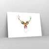Poster - Poster ohne Rahmen - Deer fantasie Graffiti Grafik Produktbild-Vorschau 7