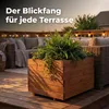 IvoQ Pflanzkasten aus Holz für Draußen - Quadratisch Produktbild-Vorschau 7