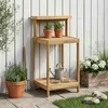 vidaXL Banc d'extérieur avec jardinière intégrée, 56,5 x Voir les images du produit 2
