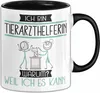 Tierarzthelferin Tasse Geschenk Ich Bin Tierarzthelferin Produktbild-Vorschau 1